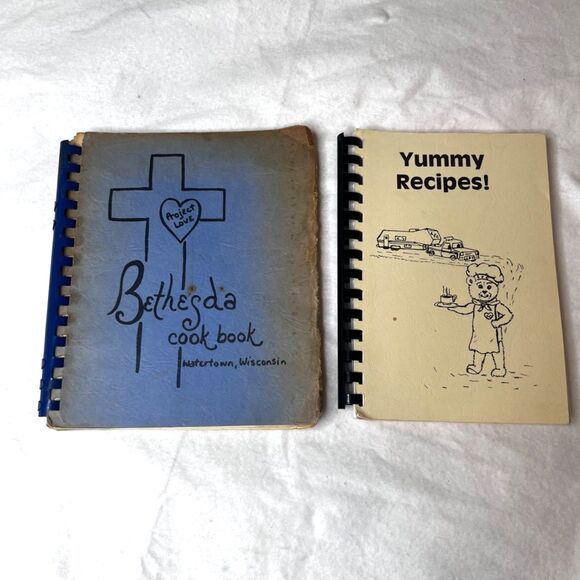 VTG Cookbook Recipes Spiral 1972 Bethesda Lutheran Home-1994 Laborers for Christ - Picture 1 of 8